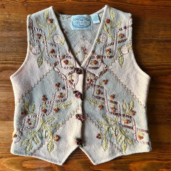 Eagle'S Eye Jackets & Blazers - Vintage Eagle's Eye Collectibles Cottage Core Vest Small